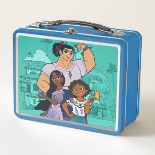 Encanto Luisa, Isabela, & Mirabel Metal Lunch Box