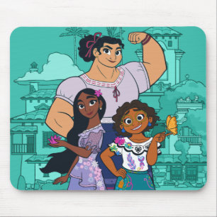 Encanto Luisa, Isabela, & Mirabel Mouse Pad