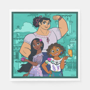 Encanto Luisa, Isabela, & Mirabel Napkins