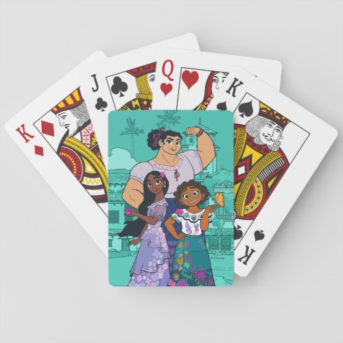 Encanto  Luisa Isabela  Mirabel Playing Cards