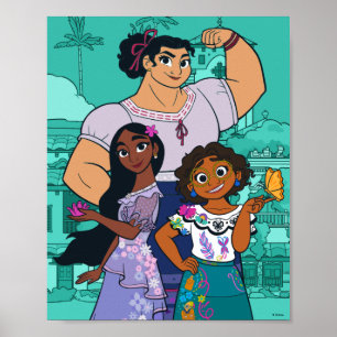 Encanto Luisa, Isabela, & Mirabel Poster