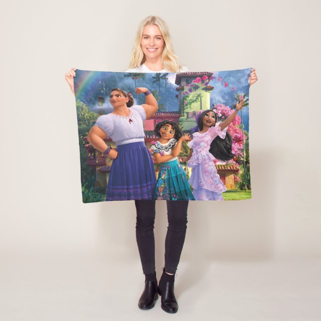 Encanto | Luisa, Mirabel, & Isabela Fleece Blanket (In Situ)