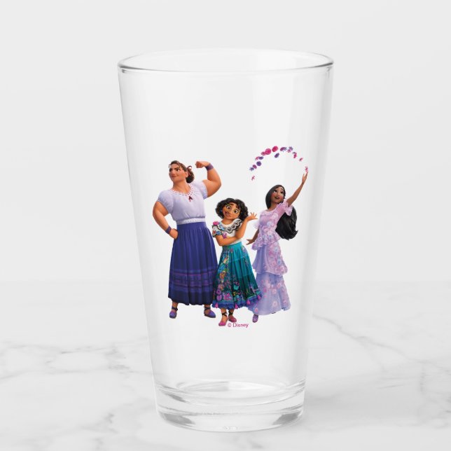 Encanto | Luisa, Mirabel, & Isabela Glass (Front)