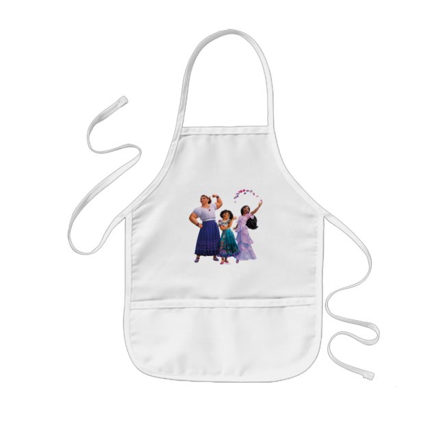 Encanto | Luisa, Mirabel, & Isabela Kids' Apron (Front)