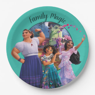 Encanto | Luisa, Mirabel, & Isabela Paper Plates