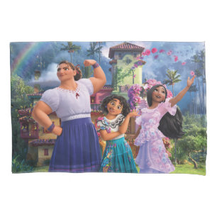 Encanto Luisa, Mirabel, & Isabela Pillow Case