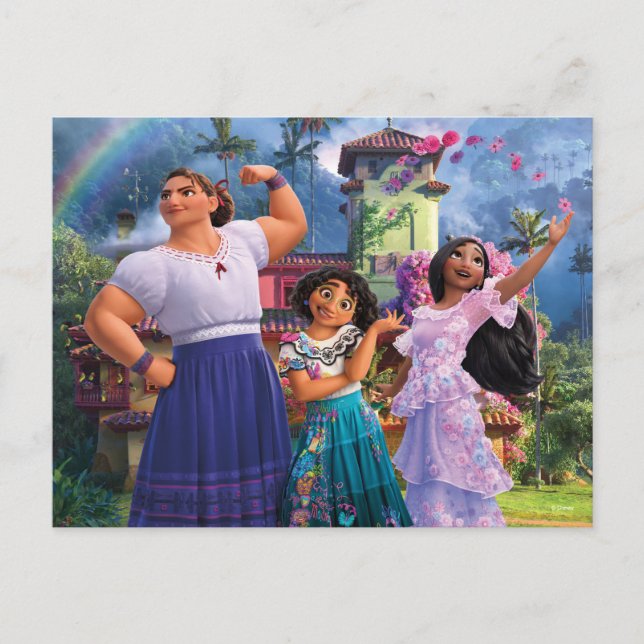 Encanto | Luisa, Mirabel, & Isabela Postcard (Front)
