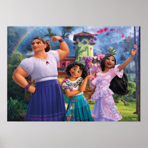Encanto Luisa, Mirabel, & Isabela Poster