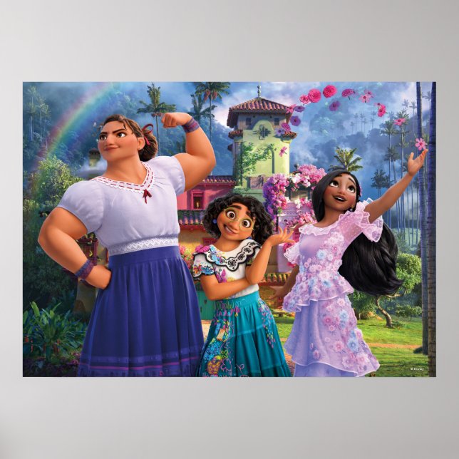 Encanto | Luisa, Mirabel, & Isabela Poster (Front)