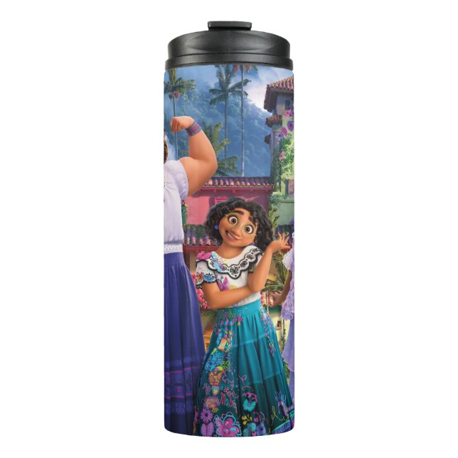 Encanto | Luisa, Mirabel, & Isabela Thermal Tumbler (Front)