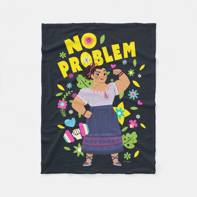 Encanto | Luisa - No Problem Fleece Blanket (Front)