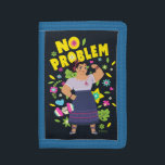 Encanto | Luisa - No Problem Trifold Wallet<br><div class="desc">Check out Luisa flexing,  with the phrase: "No Problem".</div>