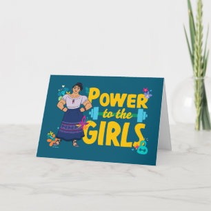 Encanto Luisa - Power to the Girls Card