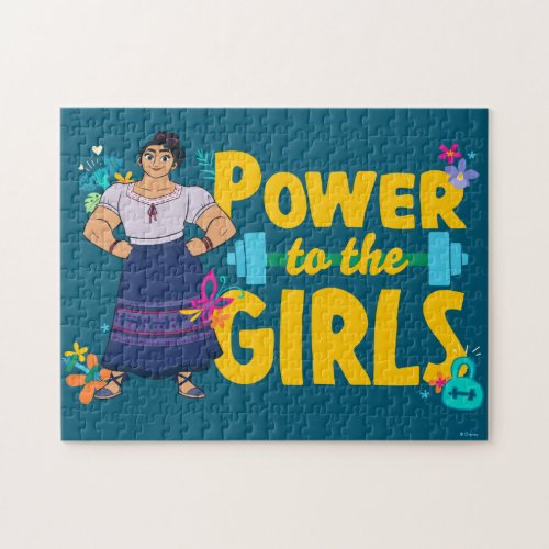 Encanto  Luisa _ Power to the Girls Jigsaw Puzzle
