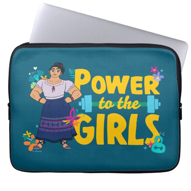 Encanto | Luisa - Power to the Girls Laptop Sleeve (Front)