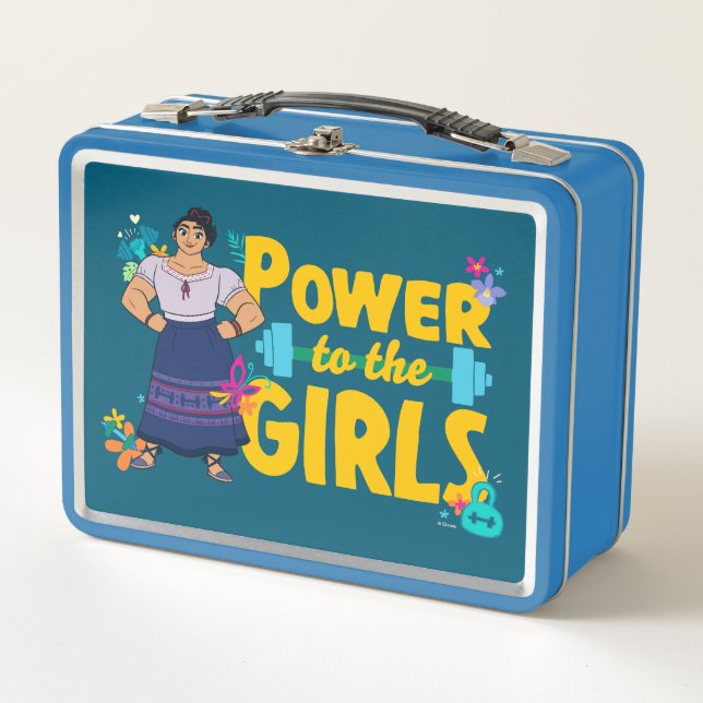 Encanto | Luisa - Power to the Girls Metal Lunch Box (Front)