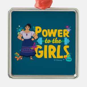 Encanto   Luisa - Power to the Girls Metal Ornament