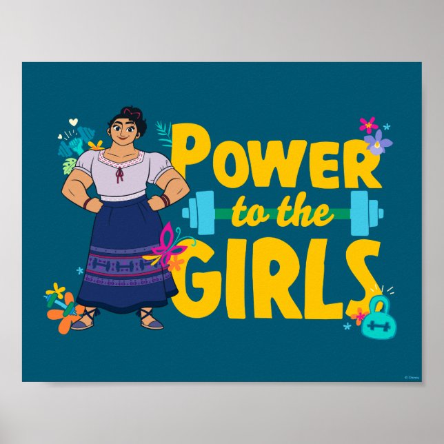 Encanto | Luisa - Power to the Girls Poster (Front)