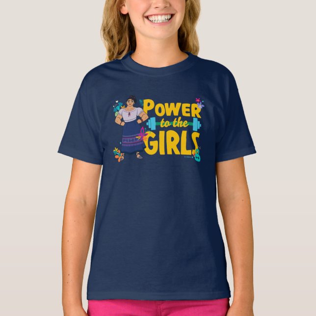 Encanto | Luisa - Power to the Girls T-Shirt (Front)