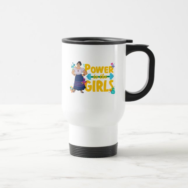 Encanto | Luisa - Power to the Girls Travel Mug (Right)