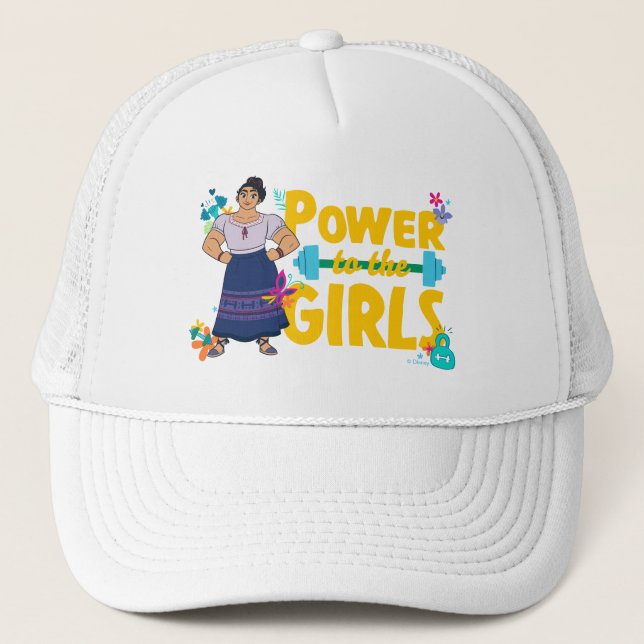 Encanto | Luisa - Power to the Girls Trucker Hat (Front)