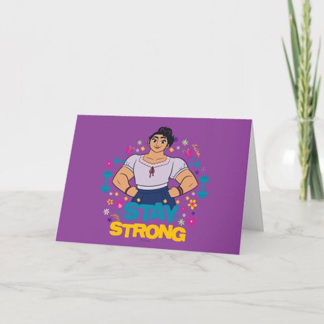 Encanto | Luisa - Stay Strong Card (Front)
