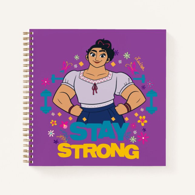 Encanto | Luisa - Stay Strong Notebook (Front)