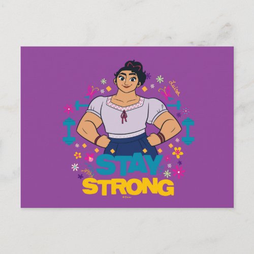 Encanto  Luisa _ Stay Strong Postcard