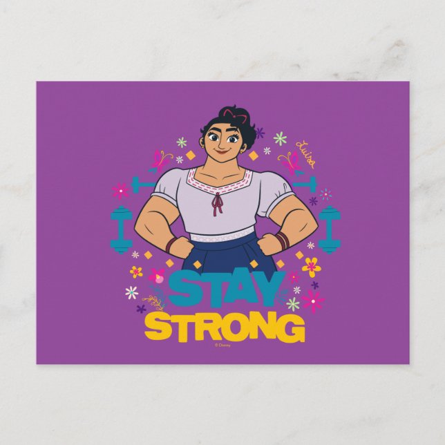 Encanto | Luisa - Stay Strong Postcard (Front)