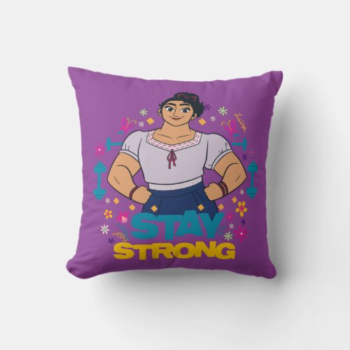 Encanto  Luisa _ Stay Strong Throw Pillow