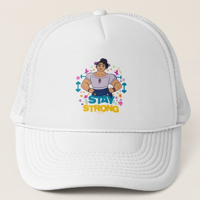 Encanto | Luisa - Stay Strong Trucker Hat (Front)