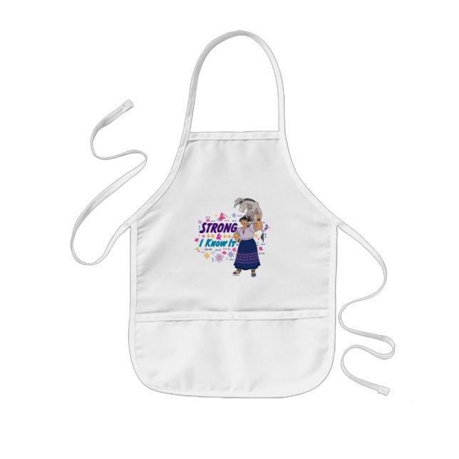 Encanto | Luisa - Strong & I Know It Kids' Apron (Front)