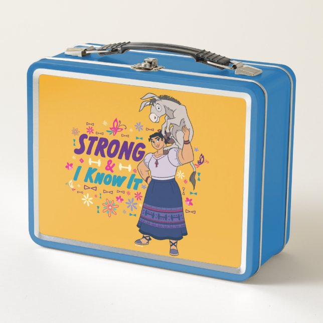 Encanto | Luisa - Strong & I Know It Metal Lunch Box (Front)