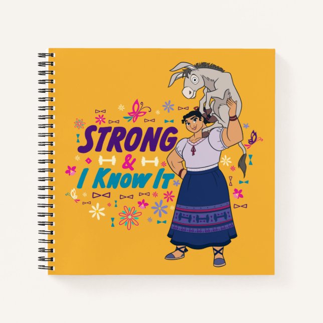 Encanto | Luisa - Strong & I Know It Notebook (Front)
