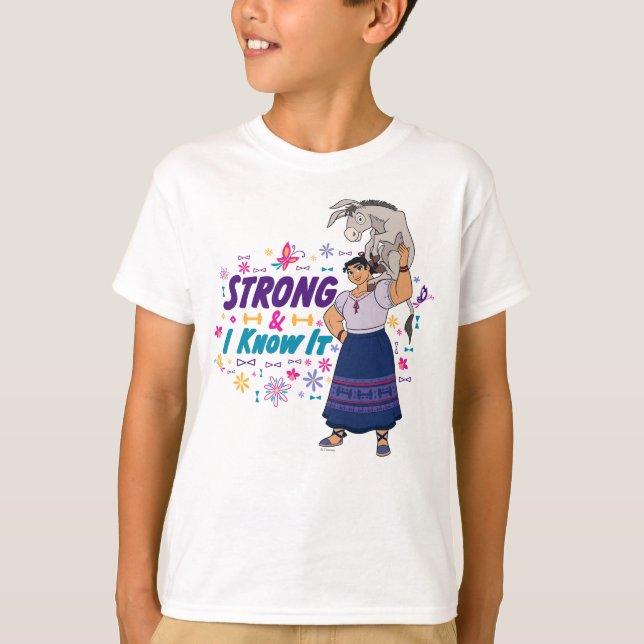 Encanto | Luisa - Strong & I Know It T-Shirt (Front)