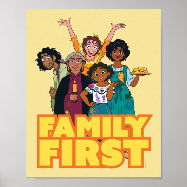 Encanto | Madrigal Family - Family First Poster (Front)
