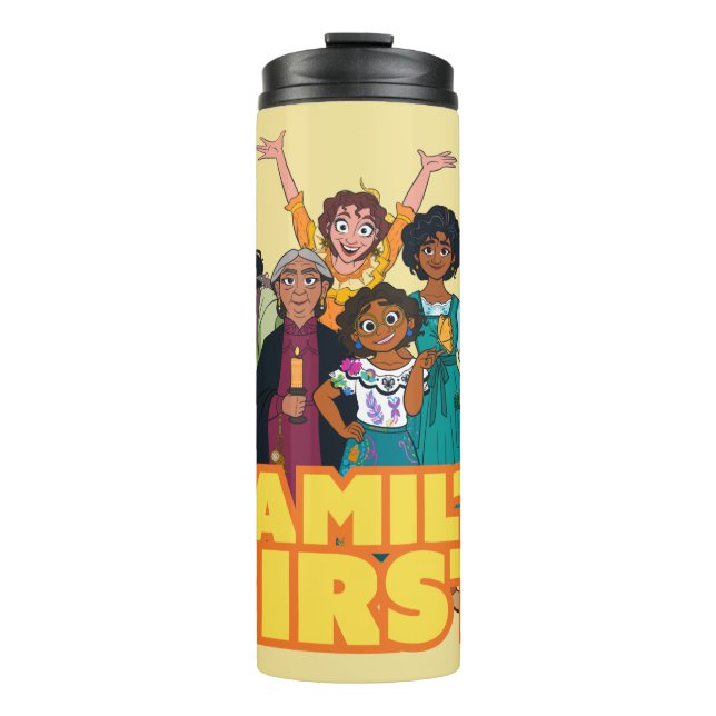 Encanto | Madrigal Family - Family First Thermal Tumbler (Front)