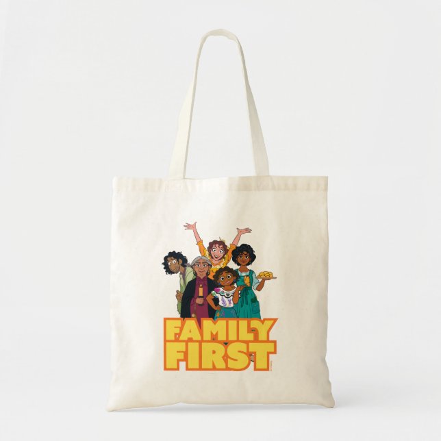 Encanto | Madrigal Family - Family First Tote Bag (Front)