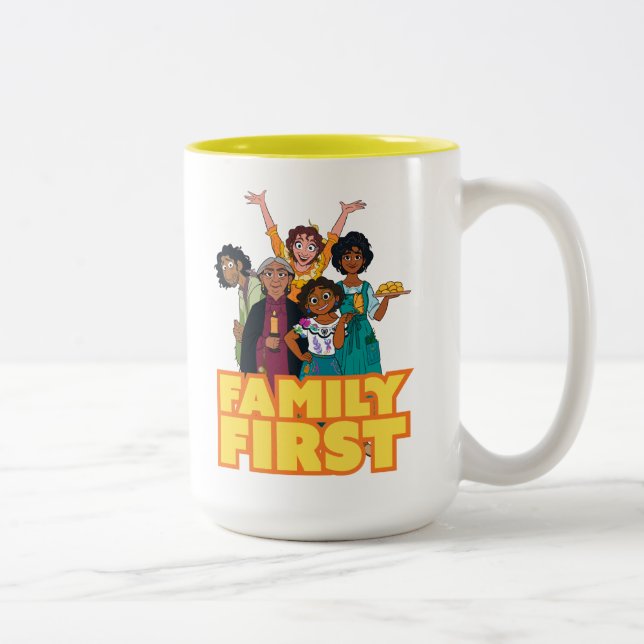 Encanto | Madrigal Family - Family First Two-Tone Coffee Mug (Right)