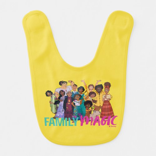 Encanto  Madrigal Family _ Family Magic Baby Bib