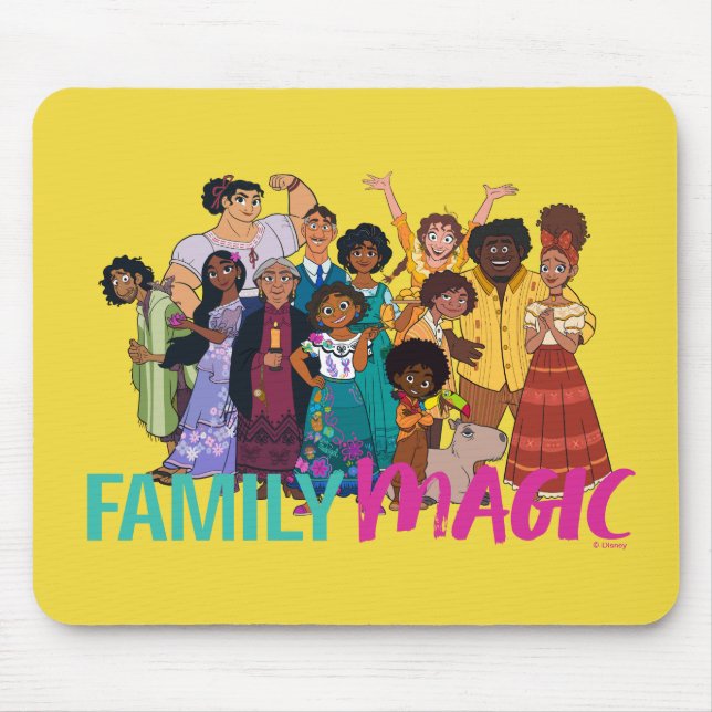Encanto | Madrigal Family - Family Magic Mouse Pad (Front)