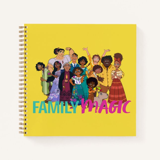 Encanto | Madrigal Family - Family Magic Notebook (Front)