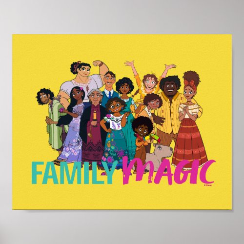 Encanto  Madrigal Family _ Family Magic Poster