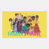 Encanto, Antonio & Mirabel - Familia Sticker, Zazzle