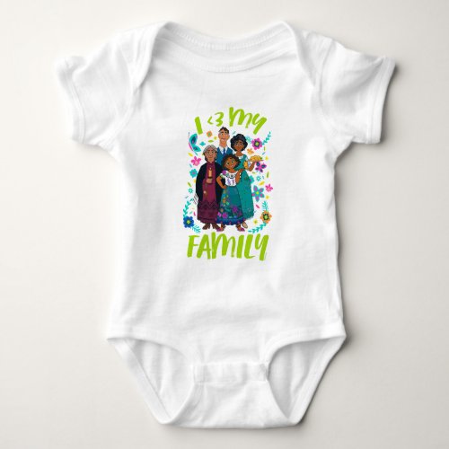 Encanto  Madrigal Family _ I 3 My Family Baby Bodysuit