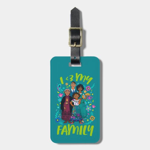 Encanto  Madrigal Family _ I 3 My Family Luggage Tag