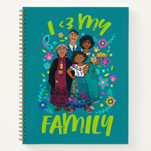 Encanto  Madrigal Family _ I 3 My Family Notebook