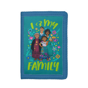 Encanto Madrigal Family - I <3 My Family Tri-fold Wallet