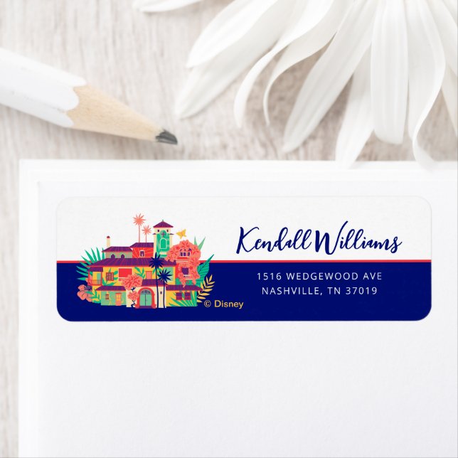 Encanto Magical Casa Madrigal Baby Shower Label (Insitu)