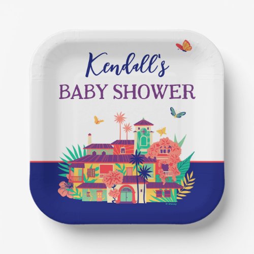 Encanto Magical Casa Madrigal Baby Shower Paper Plates
